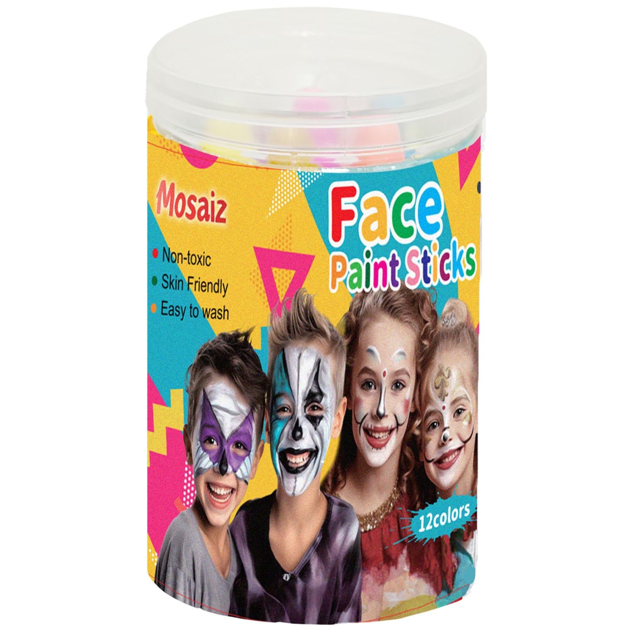 Face Painting Kits for Kids 12 Colors